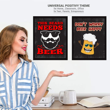 Home Bar Frames - Set of 4 pcs