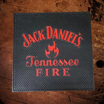 Jack Daniel Tennessee Fire Bar Mat - 17x15
