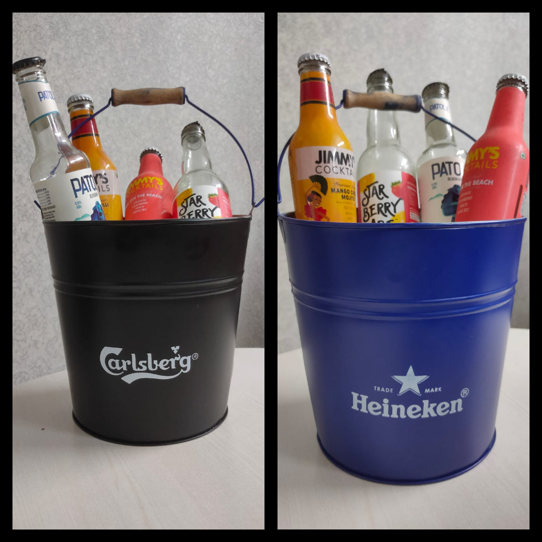 Beer Ice Bucket Combo