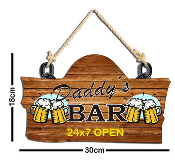Hand Crafted Home Bar Board