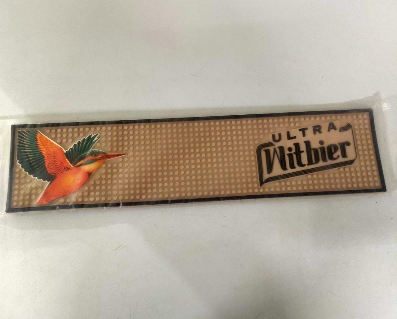 Kingfisher Ultra Witbier Bar Mat - 21X5"
